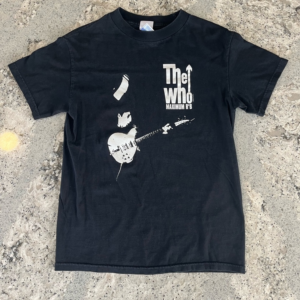 2005 The Who Black band T-Shirt